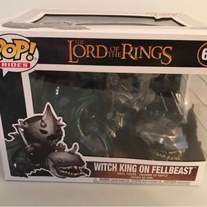 Funko pop! Witch king on fellbeast 63 lord of the rings